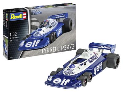 German Revell 1/32 Tyrrell P34/2 Plastic Model Kit 07741 (Car)