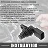 Camshaft Position Sensor No.030907601E Engine Crankshaft Position Sensor For Volkswagen Atlas 2018-2021