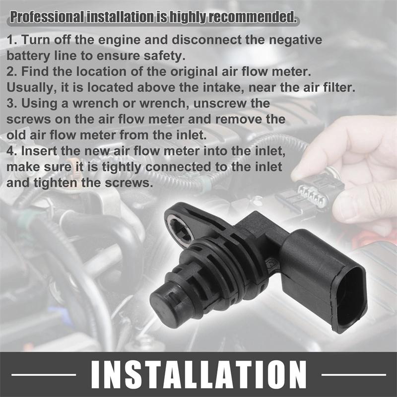 Camshaft Position Sensor No.030907601E Engine Crankshaft Position Sensor For Volkswagen Atlas 2018-2021