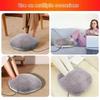 Tappetino Riscaldante Elettrico USB per Piedi Invernale Sotto la Scrivania Riscaldatore Scaldapiedi Domestico Morbido Peluche Termostato Scalda Piedi Tappetino Riscaldante