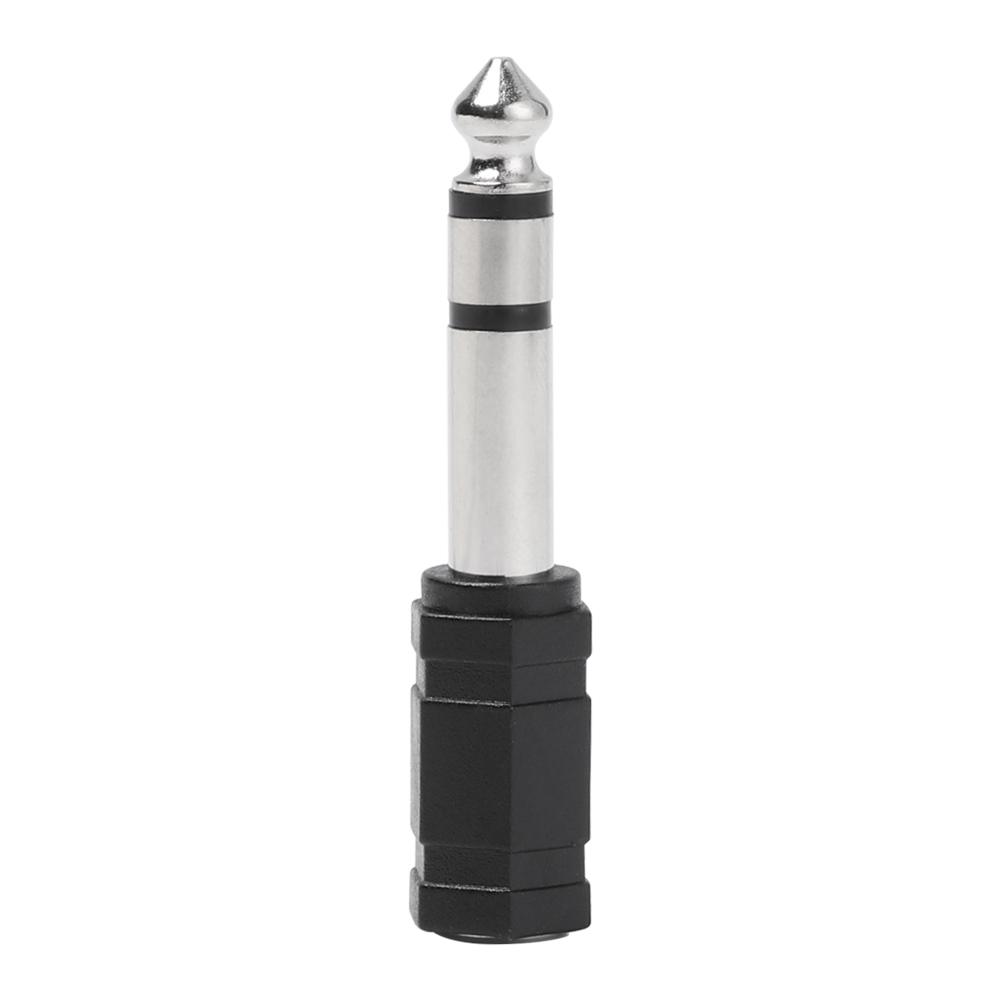 1PC 3.5mm Jack to 6.35mm Earphone Cable Adapter Audio Splitter Converter Headphone Plug Adapter Microphone Jack Audio CableGood product
