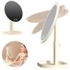 Removable Makeup Mirror with LED Light Tricolor Light Portable Cosmetic Mirror  Beauty