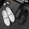 Doudou Shoes Men's New Men's Shoes Men's Leather Shoes Summer Trend Soft-soled Casual Shoes One Foot Lazy Shoes