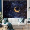 Starry Night Swirl Tapestry Bohemian Wall Hanging  Room Decor  Ideal for Bedroom Dorm and Living Space Decoration