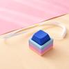 Portable Pocket Stress Relieving Toy with Button Lanyard Anxiety Alleviation for Daily Commute Travel Gifts