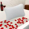 Comfortable Shower Headrest 2 Suction Cups Bathtub Cushion Practical Bathtub Pillow  Bathroom