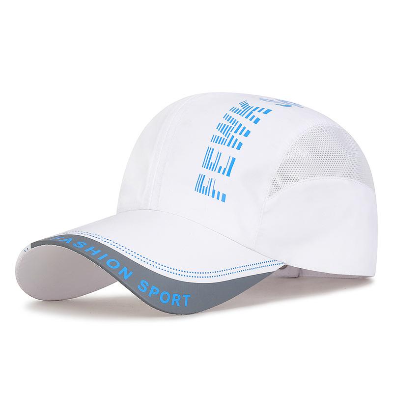 

Couple Color Blocked Mesh Sunshade Hat Skin Friendly Breathable Baseball Cap Versatile Quick Drying Hat Travelling Sports