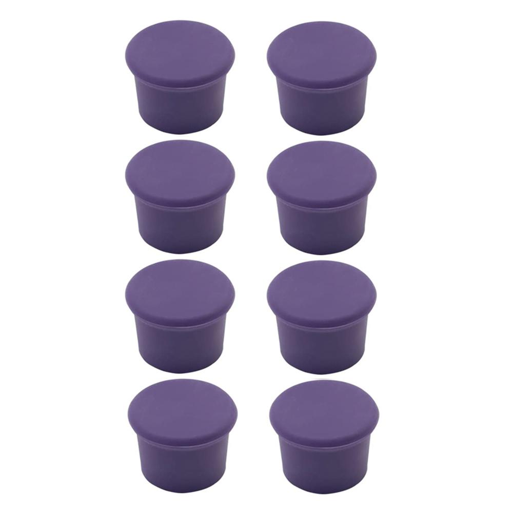 8Pcs Wine Stoppers Reusable Silicone Wine Corks Wine Bottle Stopper Beverages Beer Champagne Sealed Bottle Cap Keep Wine Fresh 5