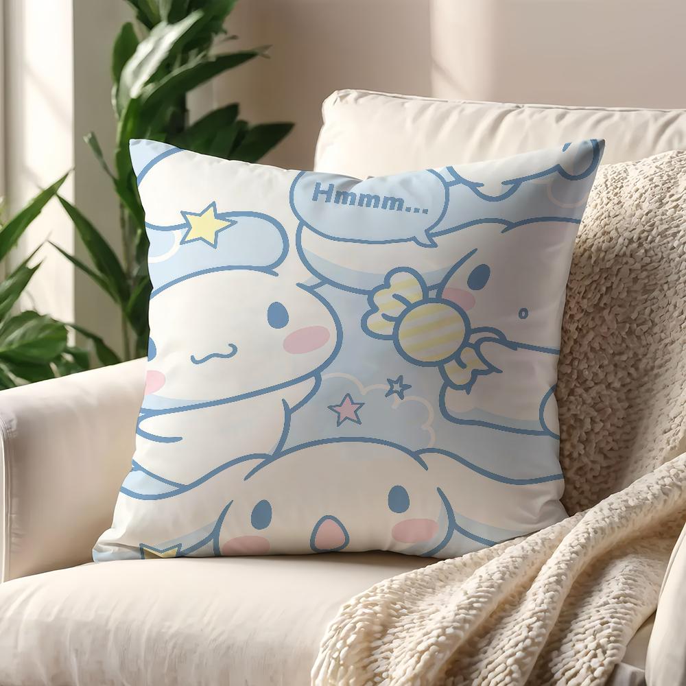 CCinnamoroll Cute Cartoon cushion cover For Pillow Printing Sofa Decoration Home Car Room Coffee Shop Office Nordic Simplicity