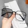 Women's Ultra-light Photochromic Blue Light Glasses - Large Frame, Stylish, Slimming Myopia or Plano Option