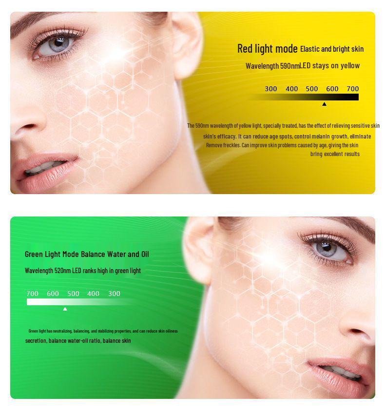 Photon Rejuvenation LED Facial Mask - Home Whitening & Beauty Device