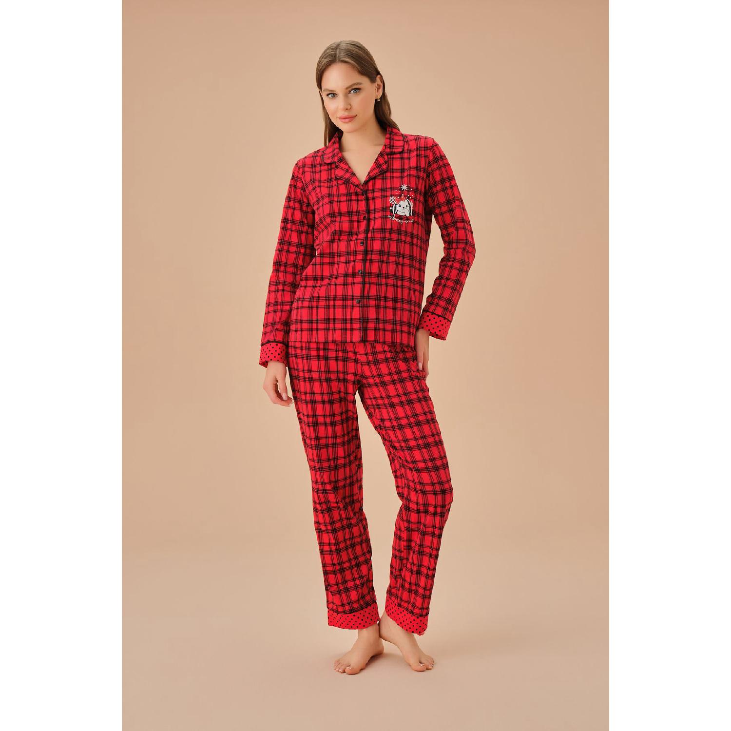 

Cozy Masculine Pajama Set S красный