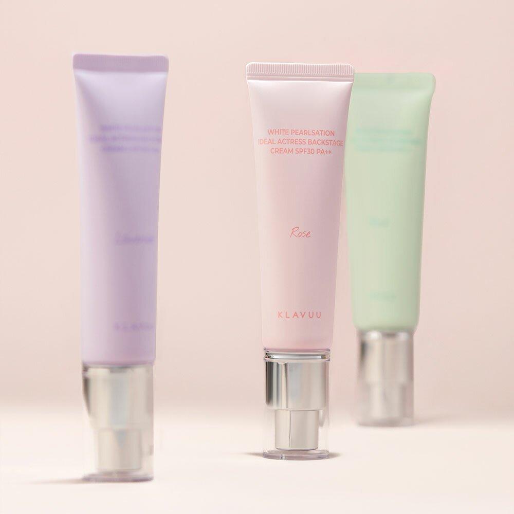KLAVUU Ideal Actress Backstage Cream SPF30 30mL 3 Option To Choose #Lavender SPF30 30mL