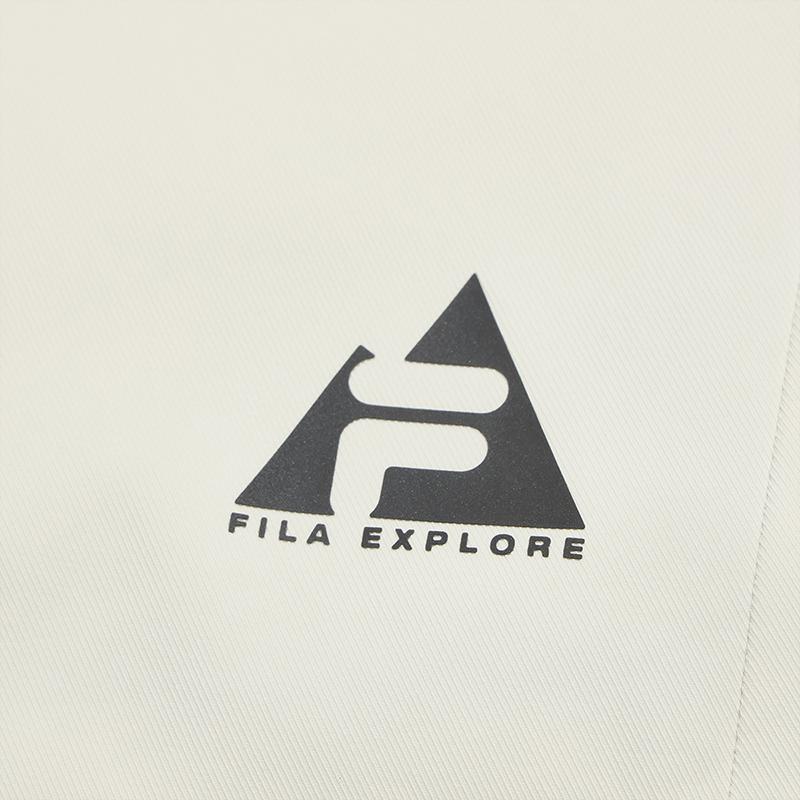 New FILA EXPLORER Jacket Men's Streptopelia White A11M537719FWT