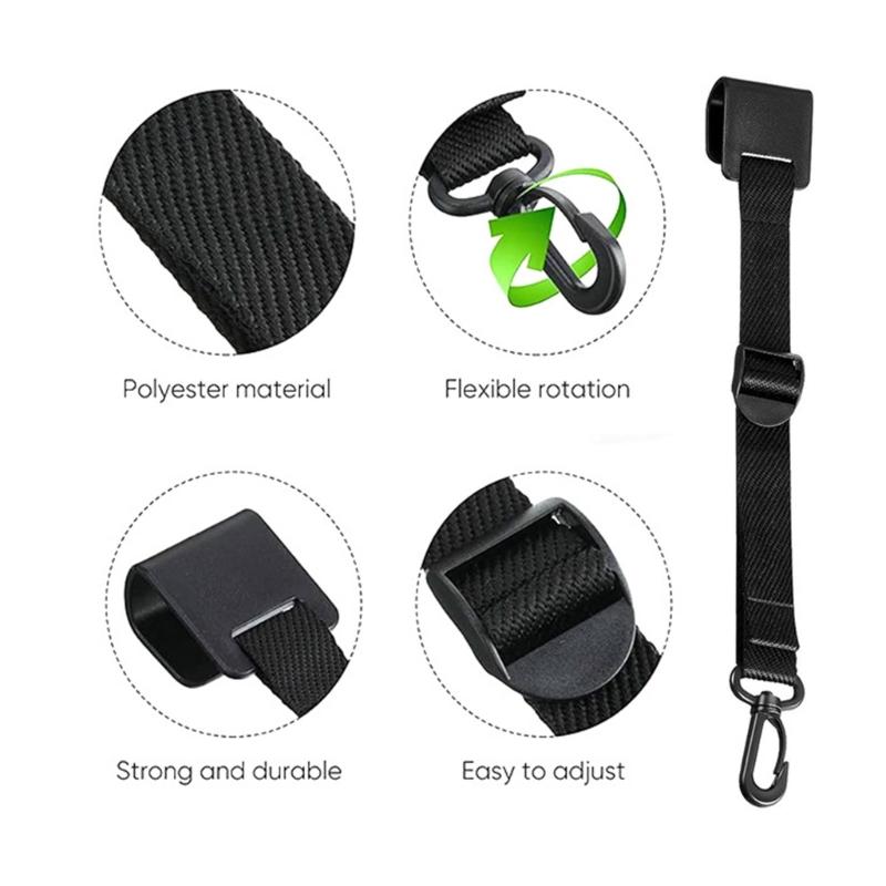 8/16pcs Camping Awning Hooks Nylon Webbing Tent Hangers Clip Camping Tent Hooks Light Hangers for Outdoor Activities