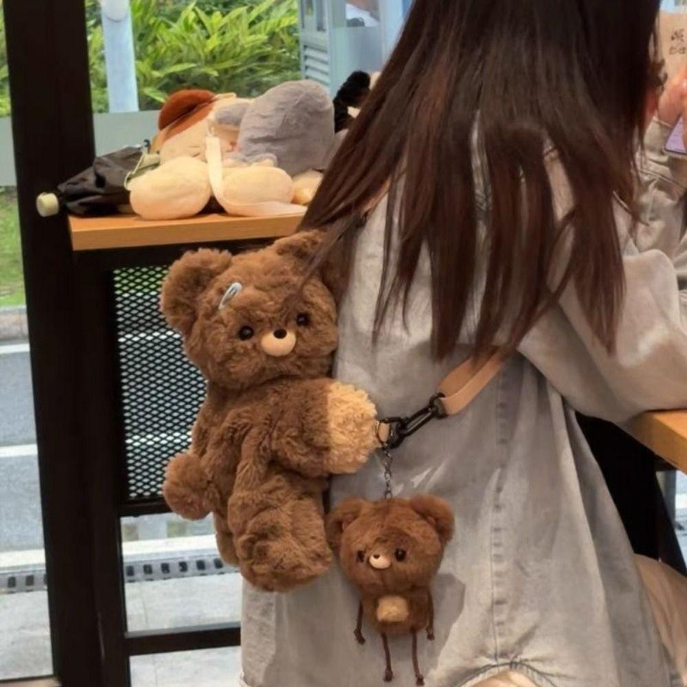 

Plush Toy Children s School Bag Korean Style Animal Shoulder Bag Birthday Gifts Bear