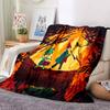Over the Garden Wall Flannel Blanket, High quality Comfortable for All Seasons, Home Decor, Warmth and Comfort