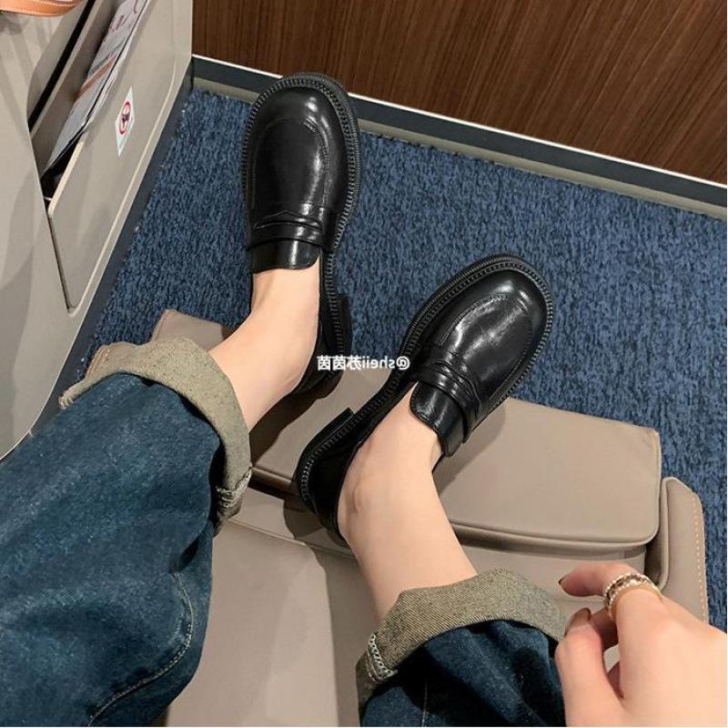 

Женская обувь Хуэйчжоу весна и осень новая платформа маленькие кожаные туфли женские туфли-лодочки 40