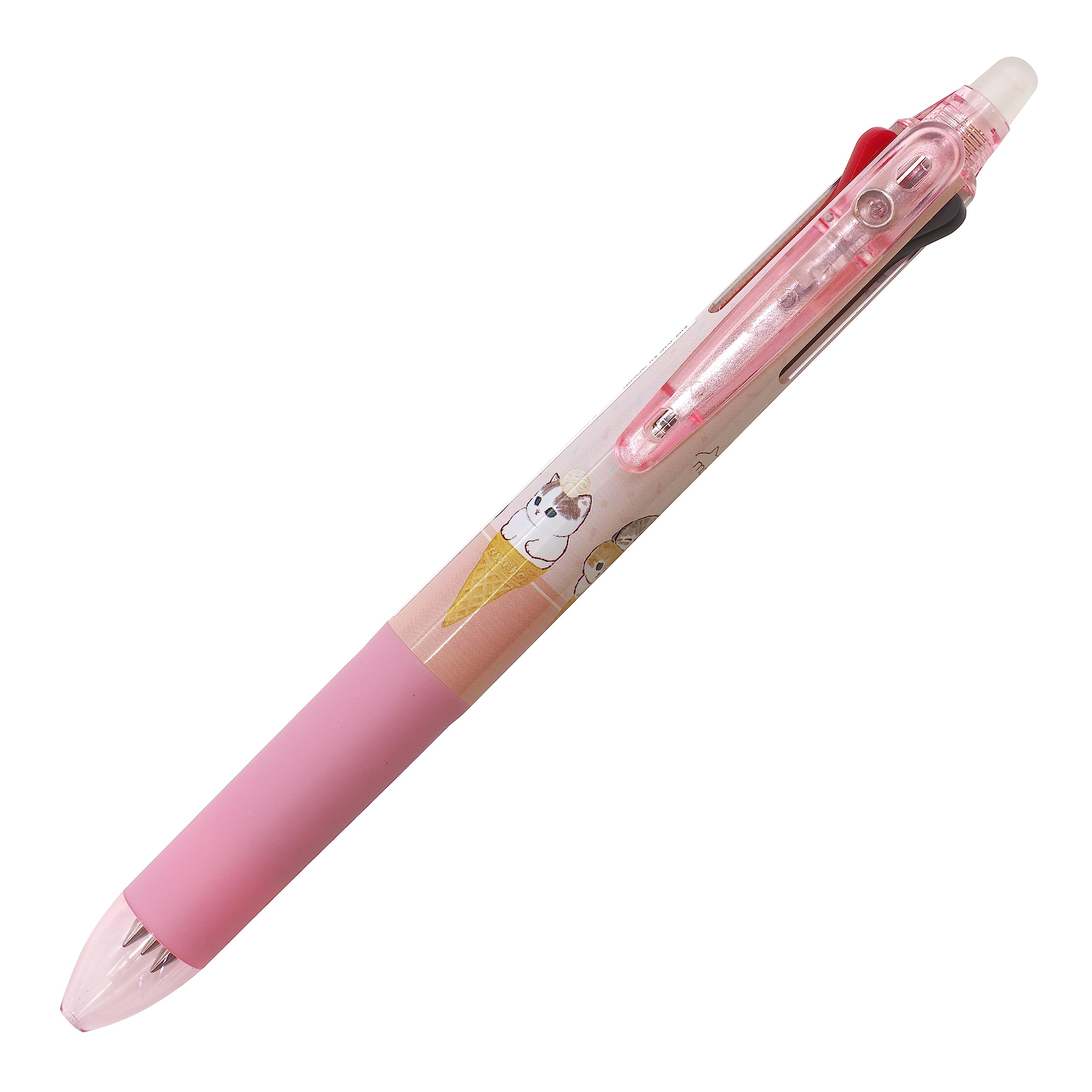 Sunstar Stationery mofusand Frixion Ball 3 Slim Ice S4653130 Multi-Color Pen,