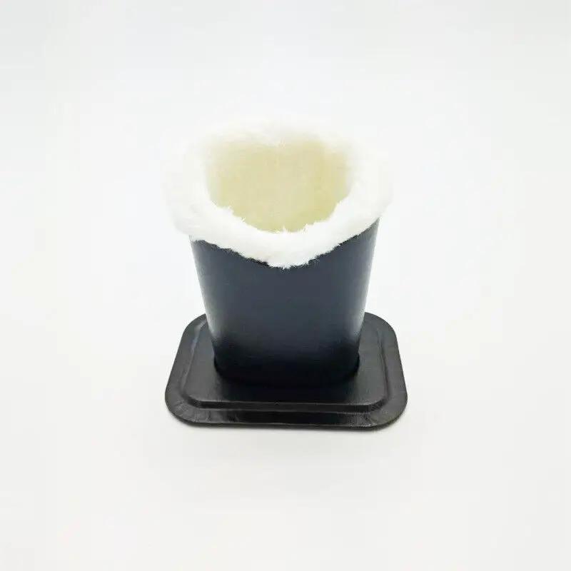 Soft Plush Lined Glasses Desk Holder Eyeglasses Sunglasses Stand Anti scratch Storage Case Make Up Brush Holder Pen Container