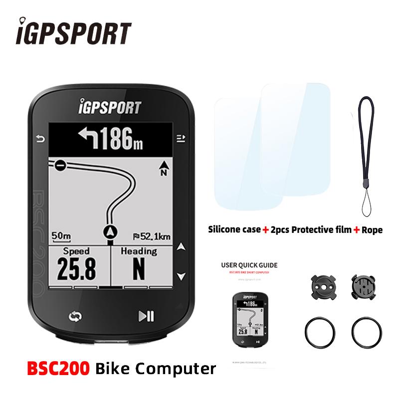 IGPSPORT BSC200 Computer GPS Bike Computer Blue ANT 2.6 Inch Waterproof Wireless Bicycle Stopwatch Computer Power Meter BSC200 Group00