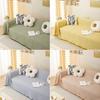 Cotton and Linen Sofa Towel Solid Color Simple Modern Sofa Cover Cloth All-Inclusive Four Seasons Universal Bed & Breakfast Universal Sofa Cushion