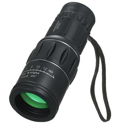 FMC Monokularowy teleskop z podwójnym ustawianiem ostrości 16X52 Obiektyw o wysokiej rozdzielczości Przenośny teleskop do wędrówek na świeżym powietrzu