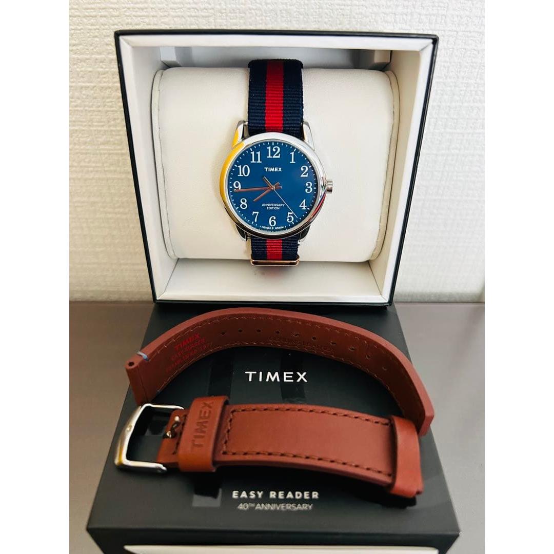 Used [TIMEX] [Good Condition] Annie Bursary Edition Genuine Belt Unused Battery Replacement Ticket Free Ticket