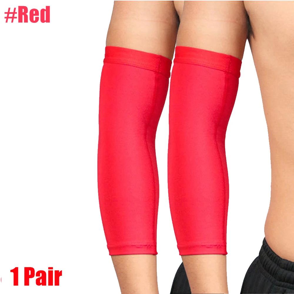 1Pcs Breathable Quick Dry Uv Protection Running Arm Sleeves Basketball Elbow Pad Fitness Armguards Sports Cycling Arm Warmers