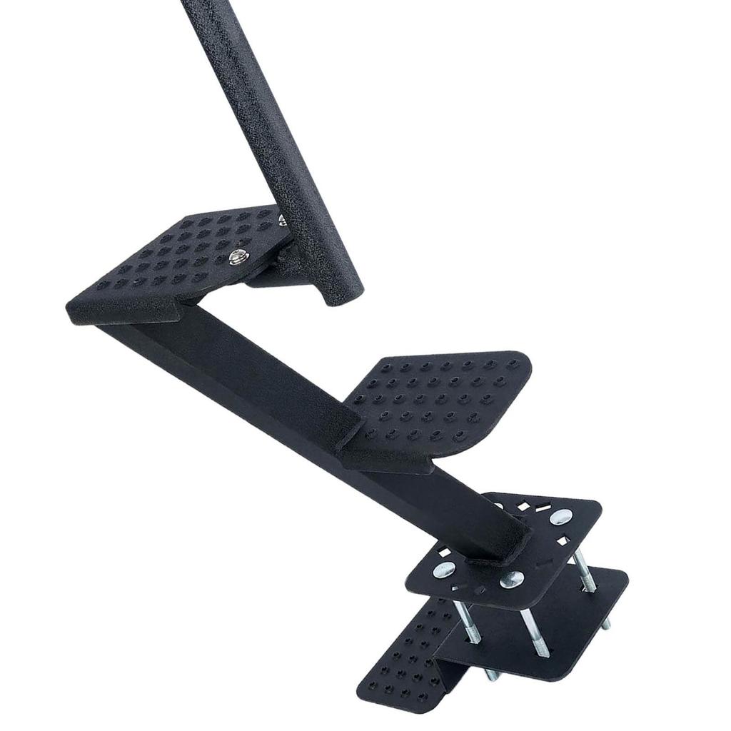 Boat Trailer Step Carbon Steel 2 Steps Anti Slip Universal Trailer Tongue Step with Handle