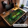 Sunset Landscape Theme Custom Mouse Pad Personalized With Name Text Customized Desk Mat For Office Home Decor