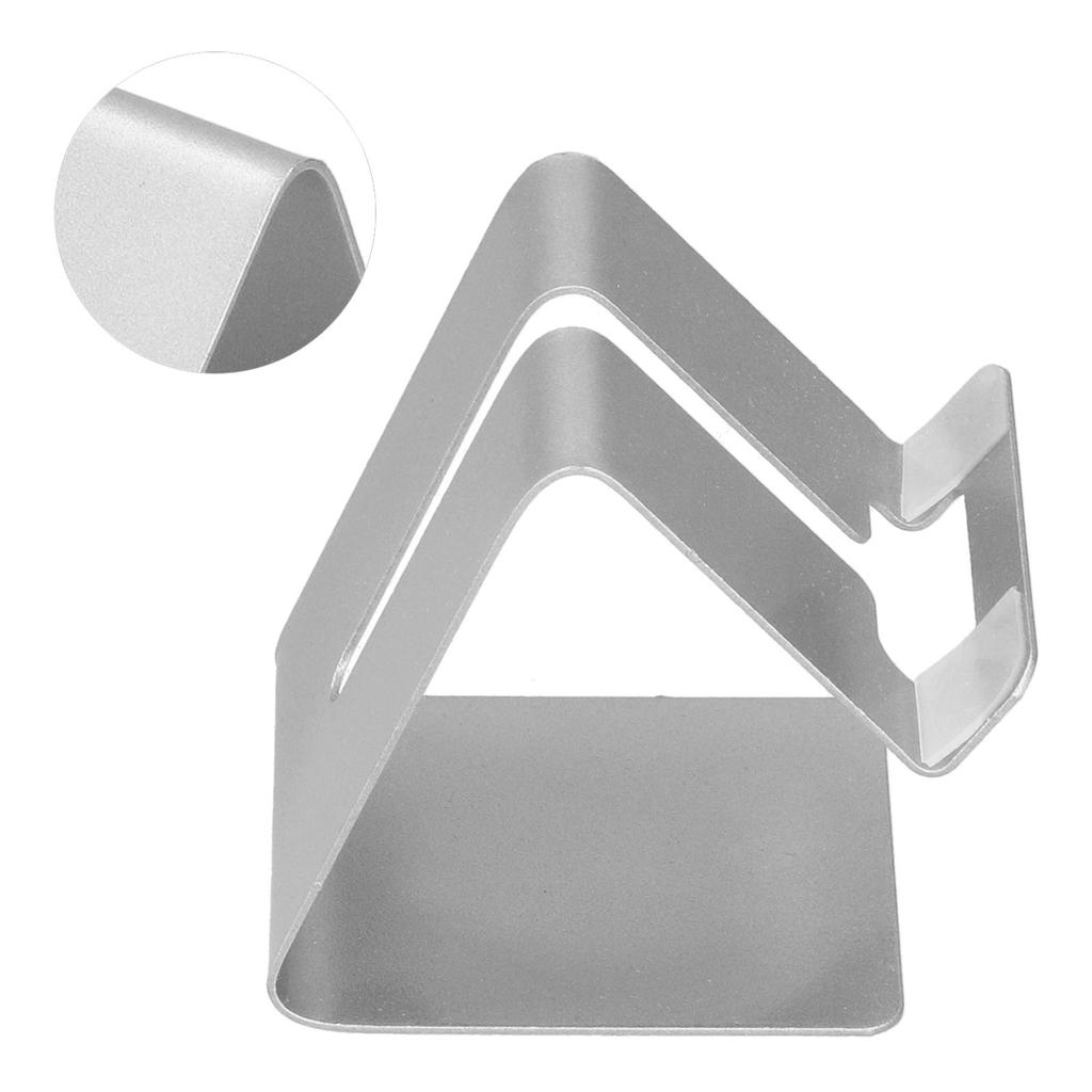 Cell Phone Holder Aluminum Alloy Lightweight and Portable Desk Phone Stand for Mobile Phones and Tablets
