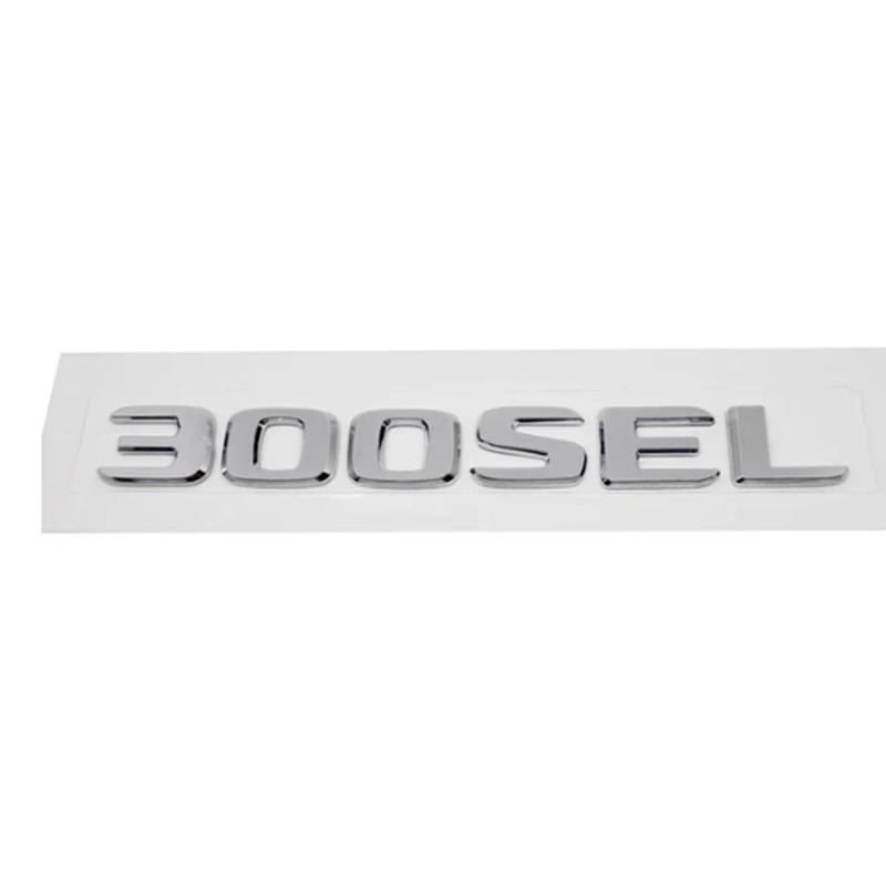 

ABS Plastic 300SEL 500SEL 560SEL 600SEL Trunk Rear Logo Badge Emblem Sticker For Mercedes Benz S Class W126 W140 W220 W221 W222