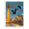 Magical Nanny Over London Throw Blanket Softest anime Hair Moving Blankets