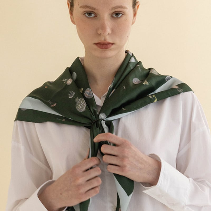 2DREAMERS Forest Dream Veil Silk Scarf