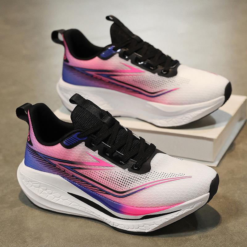 Youth breathable mesh shoes spring new large size couple sports casual shoes lightweight soft sole running shoes