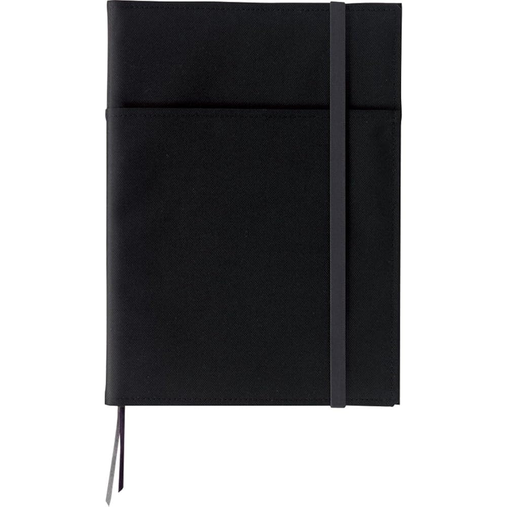 Kokuyo Notebook Cover, Notebook Compatible, Black, B5, BD, 40 Sheets, NO-683B-D