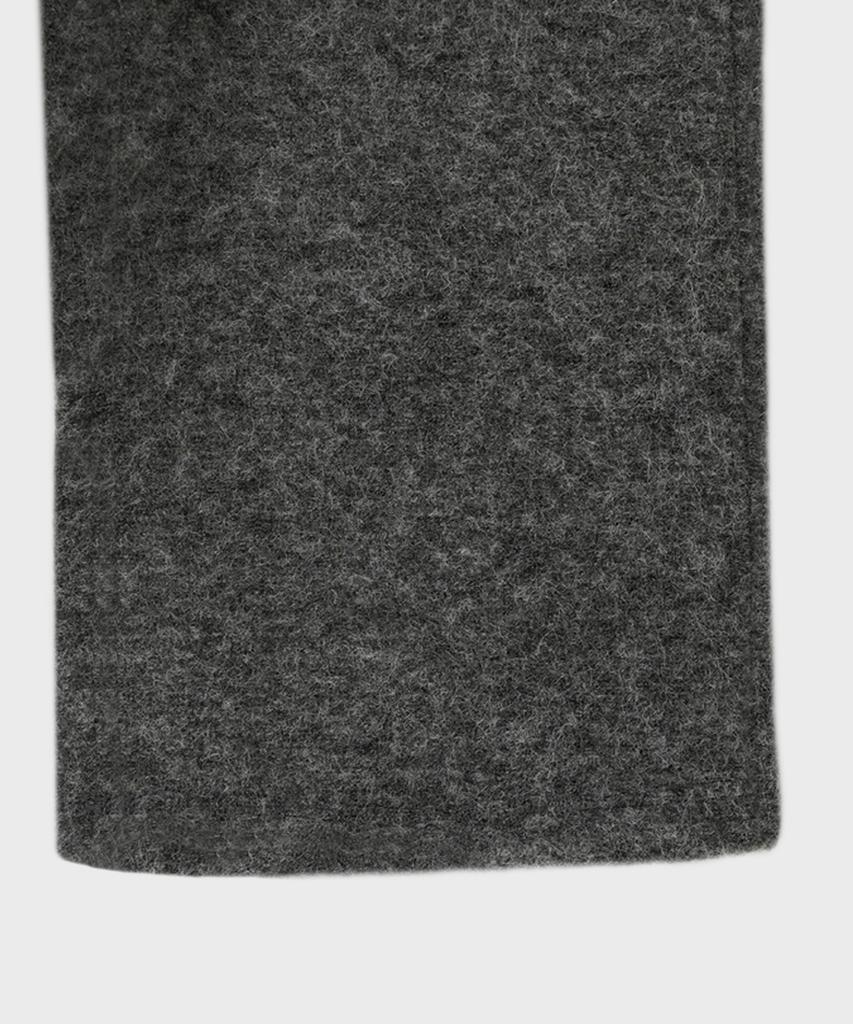 FALLETT Fleece Two-Way Elastic Waist Pants Gray