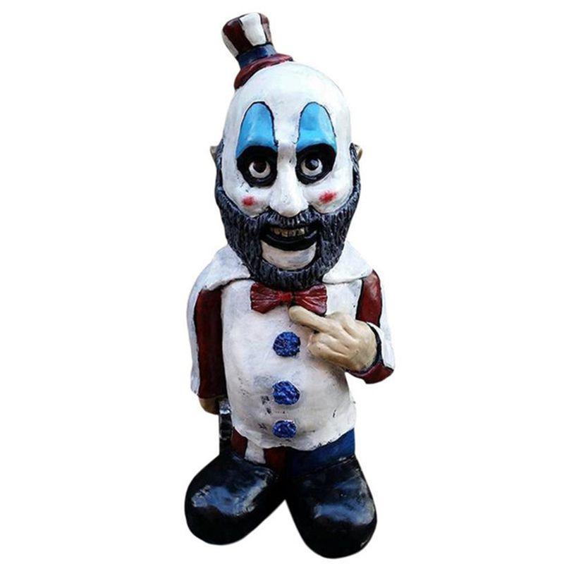 

Садовая статуя гнома-зомби ужасов Хэллоуин украшение для лужайки на открытой террасе HatZombie