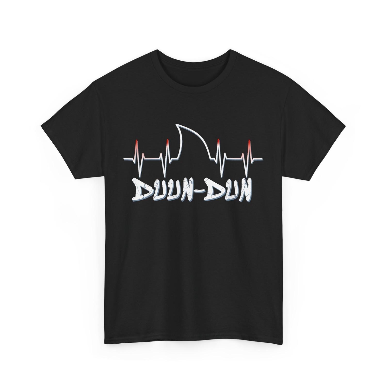 Shark T-Shirt Mens Womens Tees Top, Shark Heartbeat Duun Dun Sharks Lovers T-Shirt Mens Womens Tees Top 4XL
