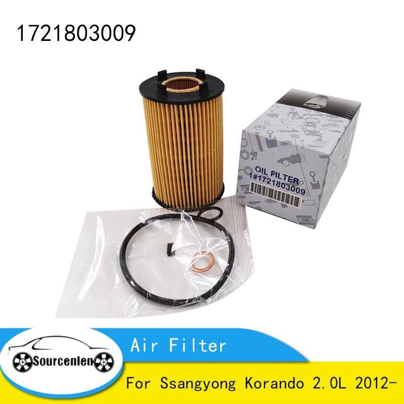 

Oil Filter for 2012- Ssangyong Korando 2.0L Petrol OEM 1721840025 17218-03009 1721803009 1Pcs