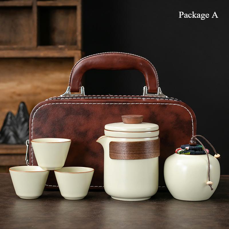 Outdoor Portable Travel Tea Set Tea Set Kung Fu Tea Set Black Tea Green Tea Special Tea Set