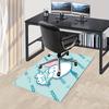 Office Rug Pochacco, Cute Anti-Slip Rug, Machine Washable for Living Room, Bedroom, Office, Multiple Sizes, Bedroom Mat, Decorative Mat, Durable Mat,