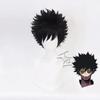 Anime My Dabi Cosplay Wig Boku No Hero Academia Short Black Heat Resistant Synthetic Hair Party Wigs