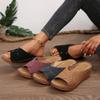 Fashion Shoes for Women Summer Fashion Platform Wedges Comfortable Plus Size 36-43 Wedges Non-slip Sandalias De Mujer Women Sandals