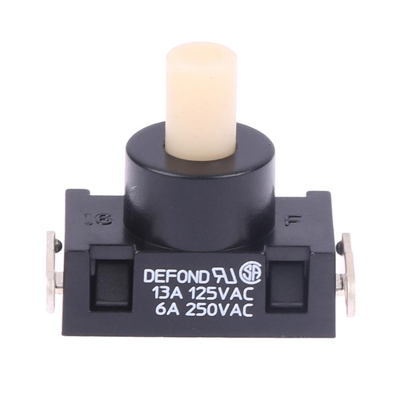 Dpc-1114 Self-Locking Power Button Switch For High Power Vacuum Cleaner Parts 250Vac 6A