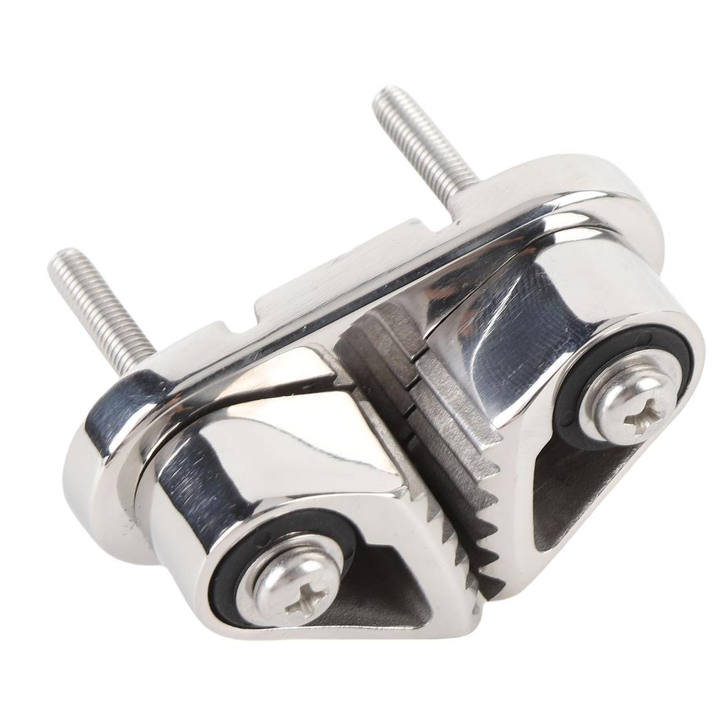 Stainless Steel Rope Clamp Cam Cleat Progressive Cam Tooth Boat Rope Cleat for Sailboat Kayak Canoe Dinghy