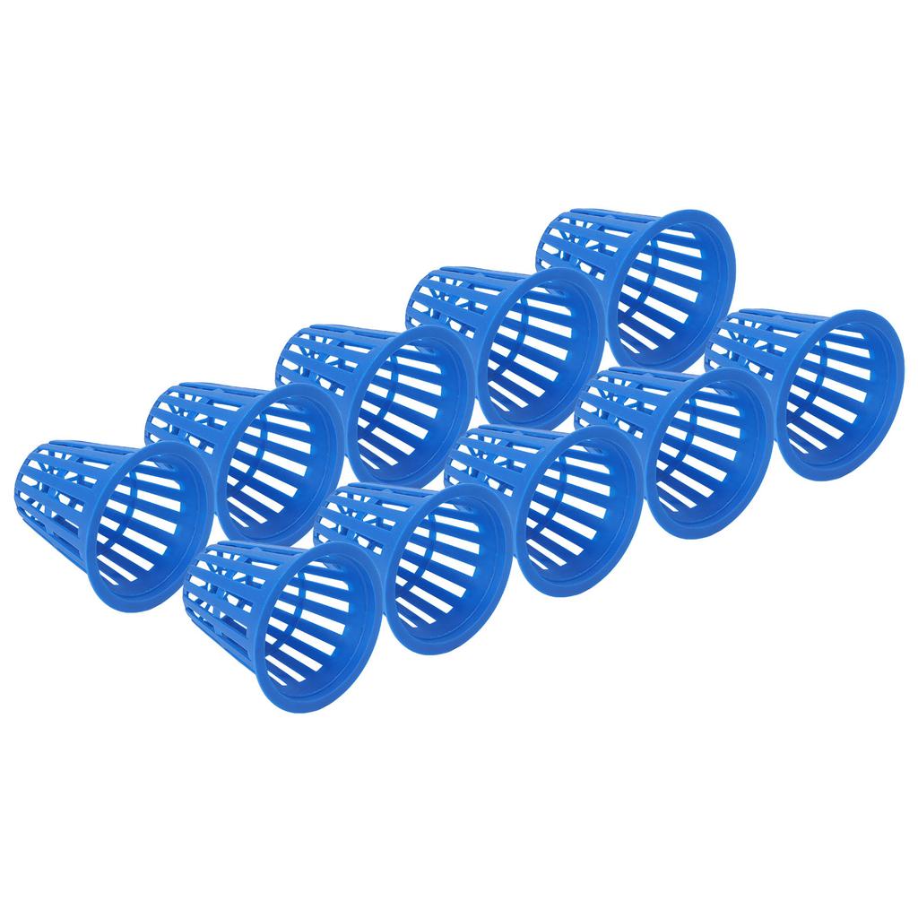 10PCS košík na výsadbu Hydroponický kultivační koš Plastový kelímek na rostliny pro balkon GardenBlue