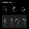 360° Pan-Tilt Rotating Projector Stand for Ceiling and Desktop Mounting