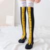 Men Women Funny 3D Chicken Socks Print Cartoon Cosplay High Flexibility Thigh High Sock Cotton Fashion Thin Toe Feet